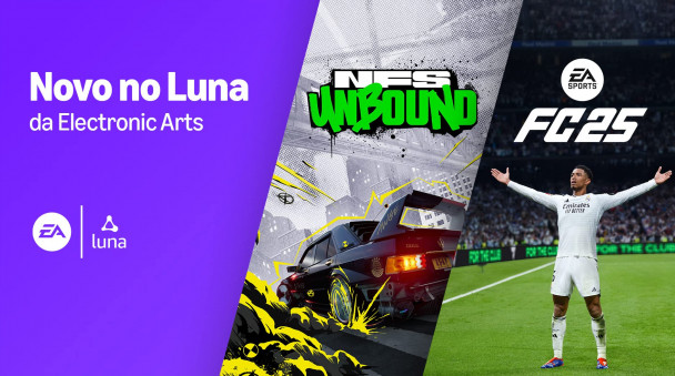 EA SPORTS FC™ 25 e Need for Speed™ Unbound já disponíveis na Amazon Luna