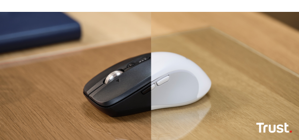 Trabalhe como um profissional com o novo rato Ferro Hyperscroll Multi-Device Wireless da Trust