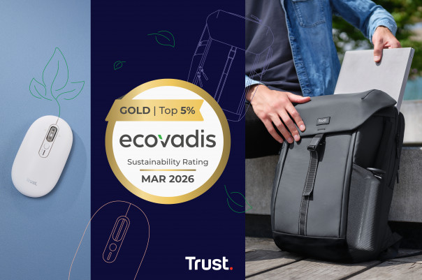 Liderança contínua em sustentabilidade: Trust conquista a Medalha de Ouro EcoVadis pelo quarto ano consecutivo